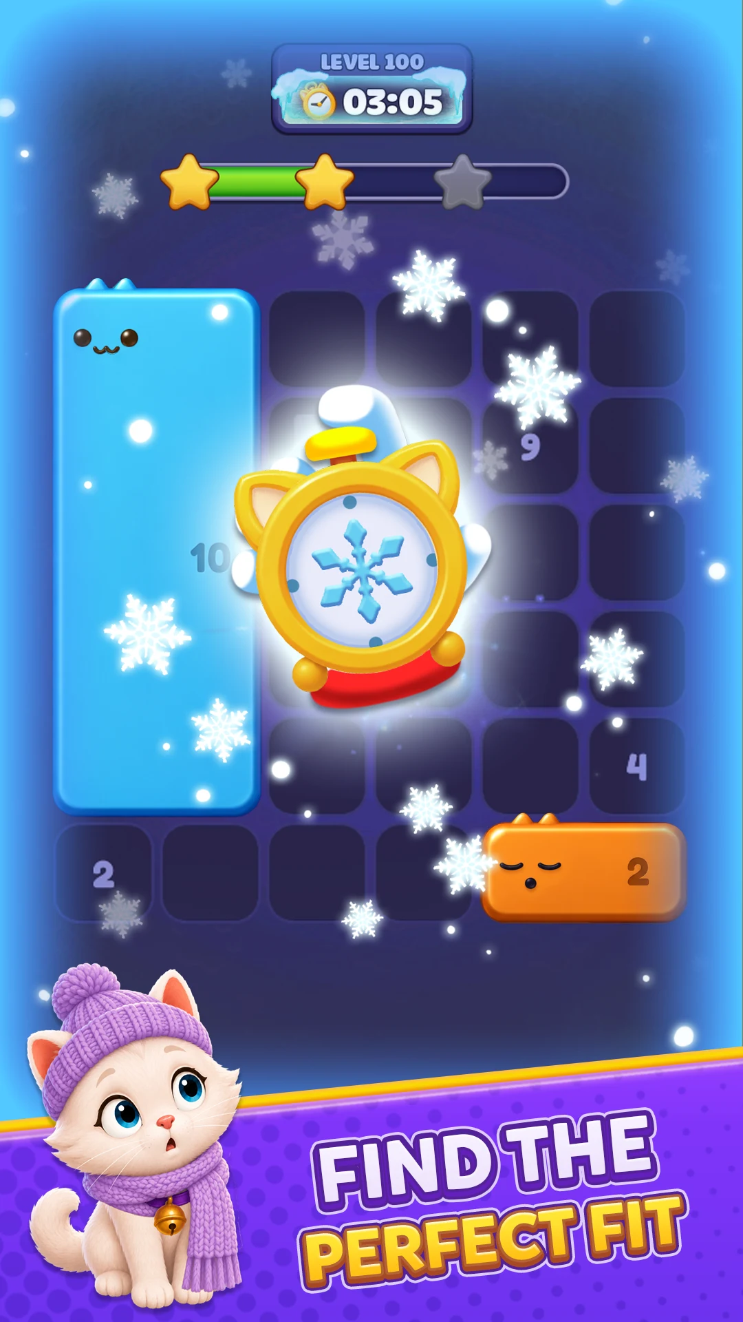 Paw Block Puzzle: Shikaku Game screenshot